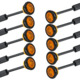 SUPERVISION LED MINI POSITIONSLYKTA GUL 0,5M KABEL
