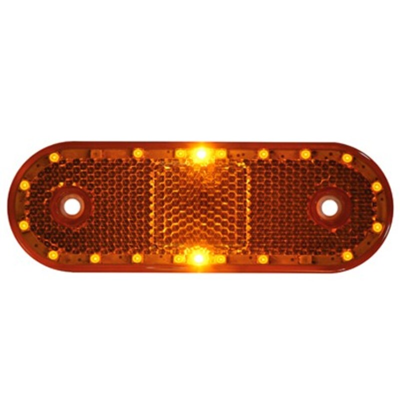 LED-markörljus med reflex CL, Positionsljus, Gul