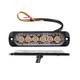 LED Blixtljus Axixtech 6LED Slim, ECE-R65 Godkänd