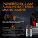 FENIX FICKLAMPA WF05E EXPLOSIONSSÄKER