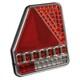 LED BAKLJUS AUTOLINE, TRIANGEL DYNAMISK, VÄNSTER