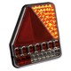 LED BAKLJUS AUTOLINE, TRIANGEL DYNAMISK, VÄNSTER